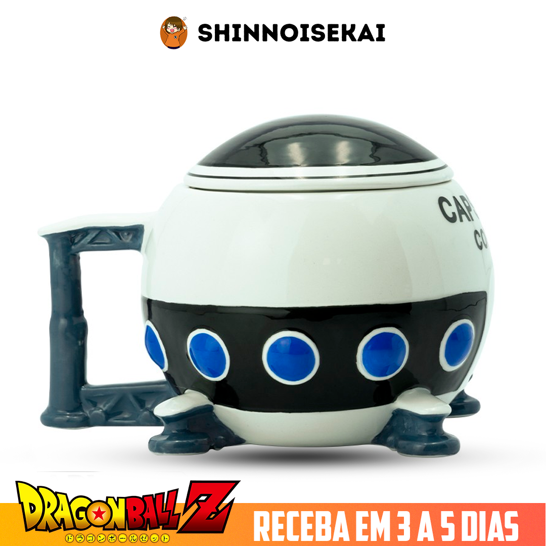 Caneca Formato 3D Esfera do Dragão - Dragon Ball Z - 450 ml